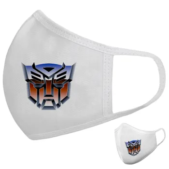 Transformers, Μάσκα υφασμάτινη υψηλής άνεσης παιδική (Δώρο πλαστική θήκη)