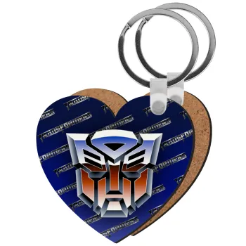 Transformers, Μπρελόκ Ξύλινο καρδιά MDF