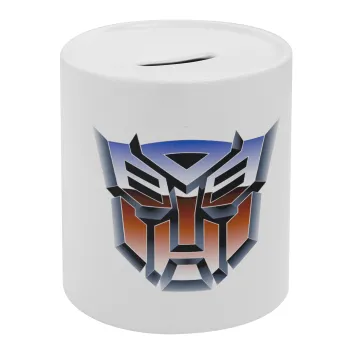 Transformers, Κουμπαράς πορσελάνης με τάπα