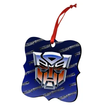 Transformers, Στολίδι Χριστουγεννιάτικο στολίδι polygon ξύλινο 7.5cm
