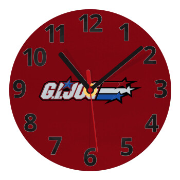 G.I. Joe, Ρολόι τοίχου γυάλινο (20cm)