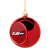 Christmas tree ball Red 8cm