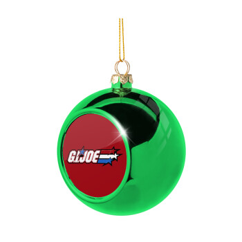 G.I. Joe, Χριστουγεννιάτικη μπάλα δένδρου Πράσινη 8cm
