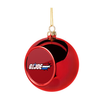 G.I. Joe, Χριστουγεννιάτικη μπάλα δένδρου Κόκκινη 8cm