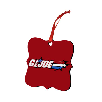 G.I. Joe, Στολίδι Χριστουγεννιάτικο στολίδι polygon ξύλινο 7.5cm