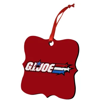 G.I. Joe, Στολίδι Χριστουγεννιάτικο στολίδι polygon ξύλινο 7.5cm
