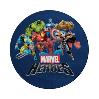 MARVEL heroes, Επιφάνεια κοπής γυάλινη στρογγυλή (30cm)