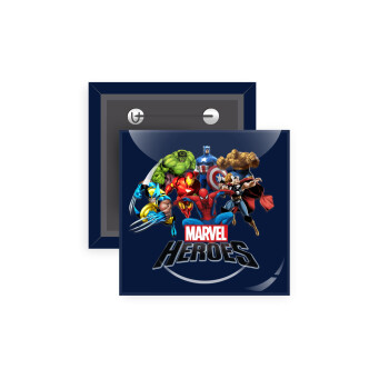 MARVEL heroes, Κονκάρδα παραμάνα τετράγωνη 5x5cm