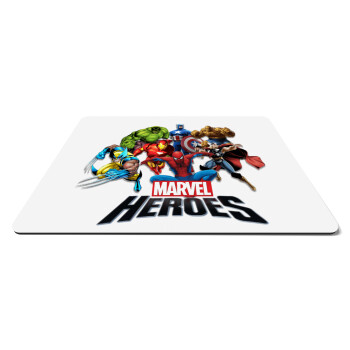 MARVEL heroes, Mousepad ορθογώνιο 27x19cm