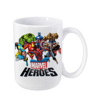 MARVEL heroes, Κούπα Mega, κεραμική, 450ml