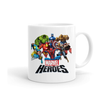 MARVEL heroes, Ceramic coffee mug, 330ml