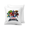 MARVEL heroes, Sofa cushion 40x40cm includes filling