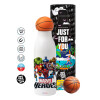 Bascetball Metal mug thermos, double wall, 550ml