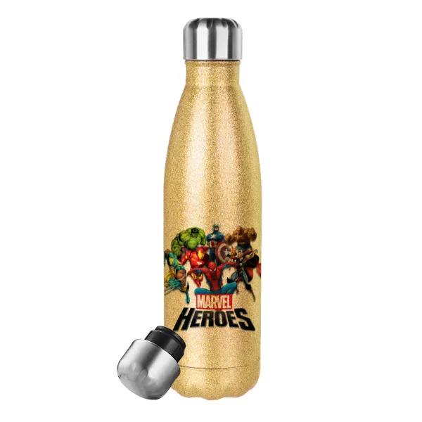 MARVEL heroes — Glitter Χρυσό (500ml)