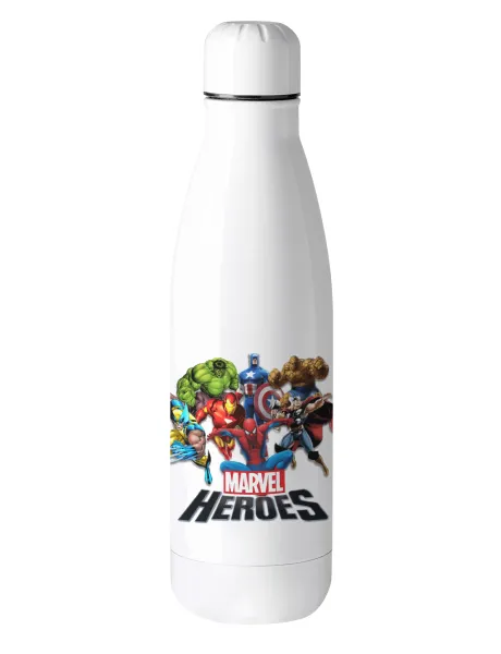 MARVEL heroes — Metal mug thermos (Stainless steel), 500ml