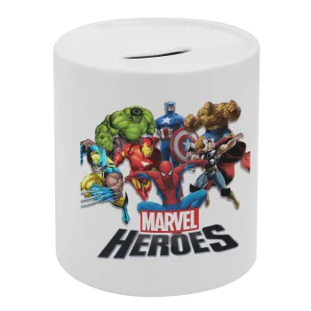 MARVEL heroes, Κουμπαράς πορσελάνης με τάπα