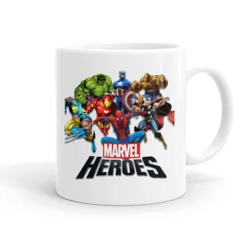 MARVEL heroes, Κούπα, κεραμική, 330ml
