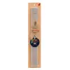 Easter Set, wooden keychain & scented Easter candle flat (30cm) (GRAY)