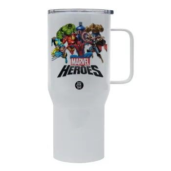 MARVEL heroes, Tumbler με καπάκι, διπλού τοιχώματος (θερμό) 750L