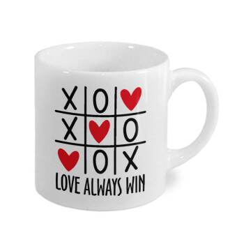 Love always win, Κουπάκι κεραμικό, για espresso 150ml