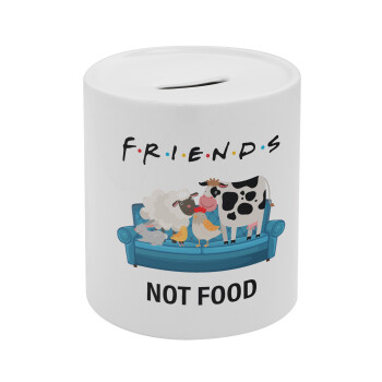 friends, not food, Κουμπαράς πορσελάνης με τάπα