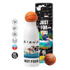 Bascetball Metal mug thermos, double wall, 550ml