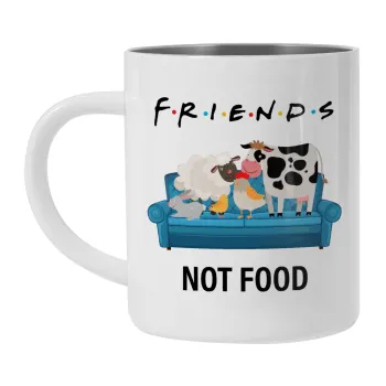 friends, not food, Κούπα Ανοξείδωτη διπλού τοιχώματος 300ml