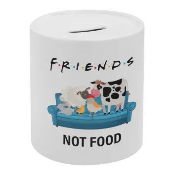 friends, not food, Κουμπαράς πορσελάνης με τάπα