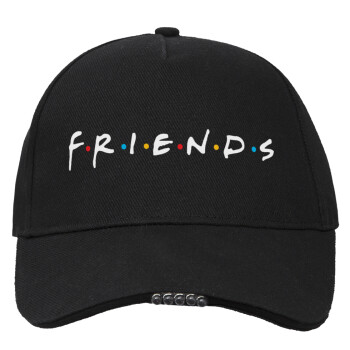 Friends, Work & Activity LED Light Cap – Perfect for Night & Low Light Conditions (100% COTTON, ADULT, UNISEX)