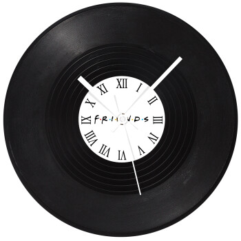 Friends, Ρολόι τοίχου Βινύλιο (30cm)