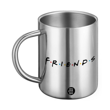 Friends, Ανοξείδωτη Μεταλλική Κούπα 450ml - Διπλού Τοιχώματος