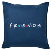 Sofa cushion Blue 50x50cm includes filling