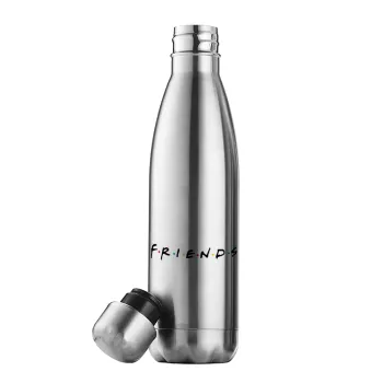 Friends, Μεταλλικό παγούρι θερμός Inox (Stainless steel), διπλού τοιχώματος, 500ml