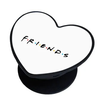 Friends, Phone Holders Stand  καρδιά Μαύρο Βάση Στήριξης Κινητού στο Χέρι
