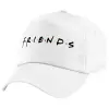5-Panel Cap White, 100% Cotton (Twill), (UNISEX, ONE SIZE)