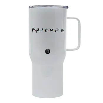 Friends, Mega Stainless steel Tumbler with lid, double wall 750L