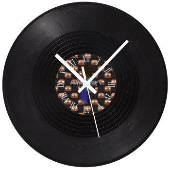 Minecraft herobrine, Ρολόι τοίχου Βινύλιο (30cm)