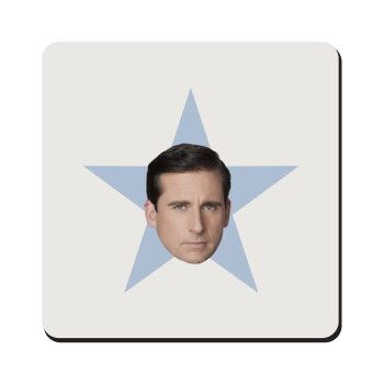 michael the office star, Τετράγωνο μαγνητάκι ξύλινο 9x9cm