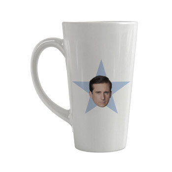 michael the office star, Κούπα κωνική Latte Μεγάλη, κεραμική, 450ml