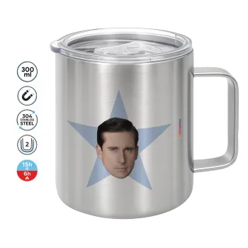 michael the office star, Mug Stainless steel double wall 300ml