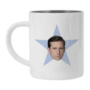 michael the office star, Mug Stainless steel double wall 300ml