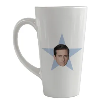 michael the office star, Κούπα κωνική Latte Μεγάλη, κεραμική, 450ml