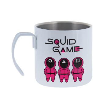 The squid game characters, Mug Stainless steel double wall 400ml