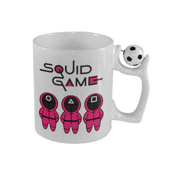 The squid game characters, Κούπα με μπάλα ποδασφαίρου , 330ml