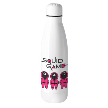 The squid game characters, Metal mug thermos (Stainless steel), 500ml