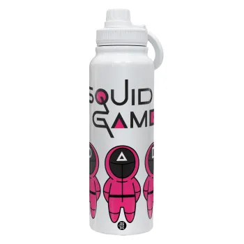 Το παιχνίδι του καλαμαριού, Θερμός 1L Ανοξείδωτο με Βάση Κινητού & Διπλά Τοιχώματα