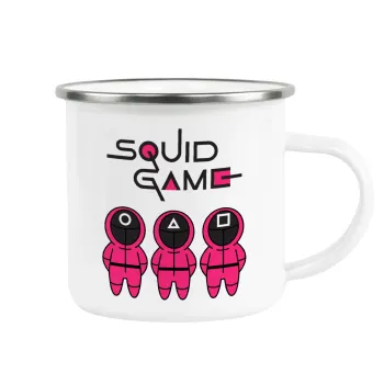 Το παιχνίδι του καλαμαριού, Κούπα Μεταλλική εμαγιέ λευκη 360ml