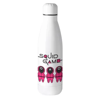 The squid game characters, Metal mug thermos (Stainless steel), 500ml