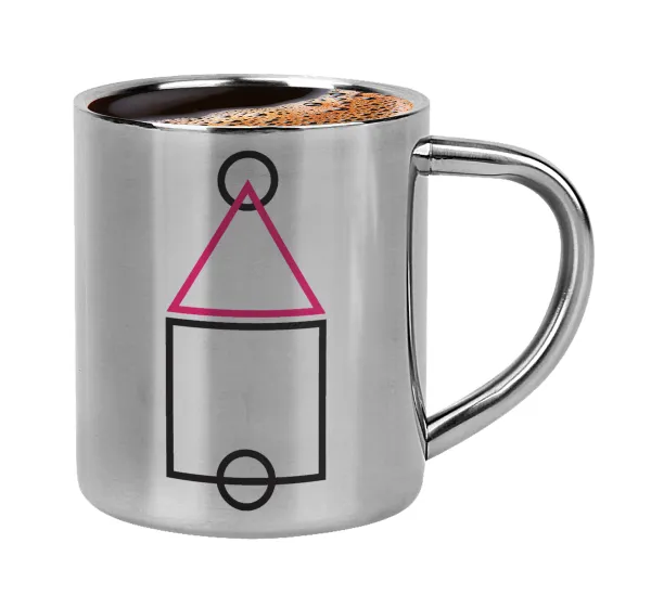 The squid game ojingeo — Double-wall metal cup for espresso (220ml)