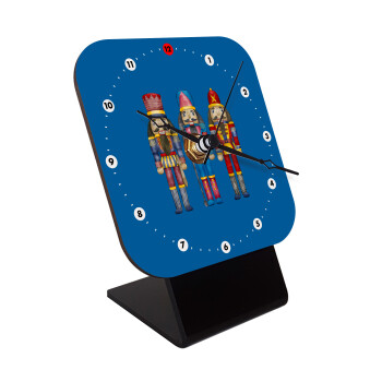 Ο Καρυοθραύστης, Επιτραπέζιο ρολόι ξύλινο με δείκτες (10cm)